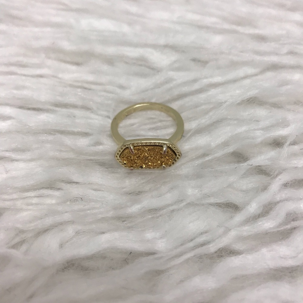 Kendra Scott Gold Druzy Ring